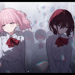 This is a pixiv picture whose title is 😭😭😭.