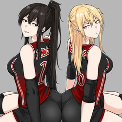 This is a pixiv picture whose title is 高峰さん＆牧野さん.