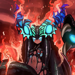 This is a pixiv picture whose title is ヌ・エグドラちゃん.