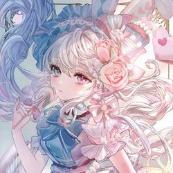 This is a pixiv picture whose title is ハッピーホワイトデーの妖精🍬.
