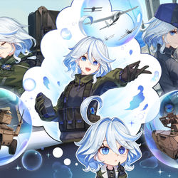 This is a pixiv picture whose title is Furina Sea-Air-Land.