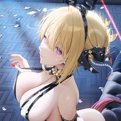 This is a pixiv picture whose title is Evelyn🐰.