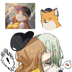 This is a pixiv picture whose title is 🦊👅 🥒💋.