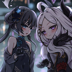 This is a pixiv picture whose title is ブルアカ_Xまとめ＆ネタ(*´-`).