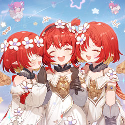 This is a pixiv picture whose title is Tribbie's Inevitable Reunion.