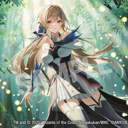 This is a pixiv picture whose title is にじデュエマ《彼方の絆》.