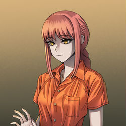 This is a pixiv picture whose title is マキマ.