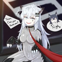 This is a pixiv picture whose title is 【DM commission】　ラップランド × グラエナスウツ.