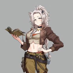 This is a pixiv picture whose title is 獅白ぼたん xモンスターハンター行くぞ!.