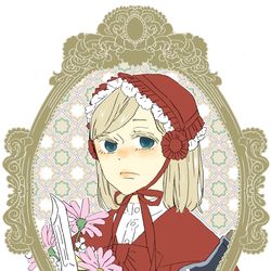 This is a pixiv picture whose title is 赤ずきん（自衛）.