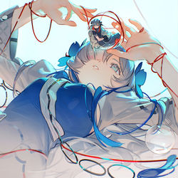 This is a pixiv picture whose title is 血管.