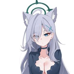 This is a pixiv picture whose title is 늑대.