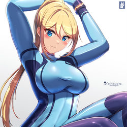 This is a pixiv picture whose title is サムス 28.