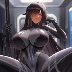 This is a pixiv picture whose title is Zara-Bodysuit.