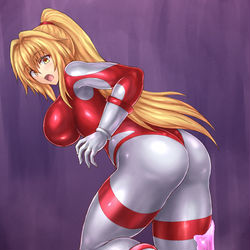 This is a pixiv picture whose title is ネバネバに捕まるリディアさん.