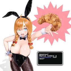 This is a pixiv picture whose title is Bread enjoyer.