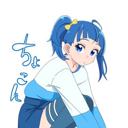 This is a pixiv picture whose title is ちょこんとソラちゃん.