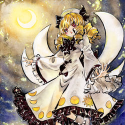 This is a pixiv picture whose title is ルナチャイルド.