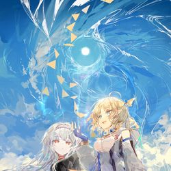 This is a pixiv picture whose title is Beyond any Cycle Horizon.