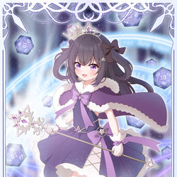 This is a pixiv picture whose title is 星辰魔女-林萱.