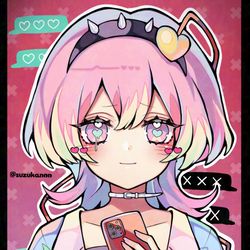 This is a pixiv picture whose title is 察して.