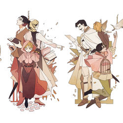 This is a pixiv picture whose title is チ。.