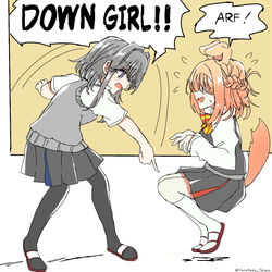 This is a pixiv picture whose title is DOWN HIMARI!.