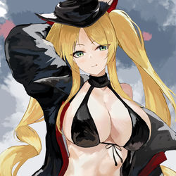 This is a pixiv picture whose title is ホーネットmeta(アズールレーン).