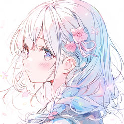 This is a pixiv picture whose title is 『Spring』.