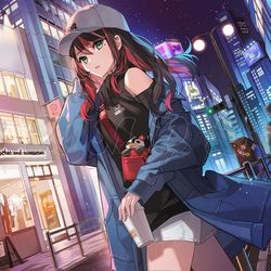 This is a pixiv picture whose title is 緋月ゆいさんお誕生日イラスト.