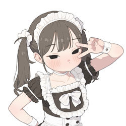 This is a pixiv picture whose title is メイドｒｋｇｋ.