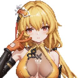 This is a pixiv picture whose title is 海姆达尔小队像素肖像  第一弹.