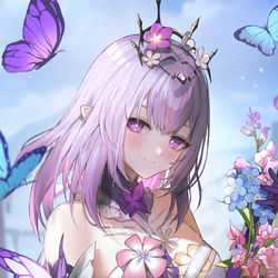 This is a pixiv picture whose title is Castorice.
