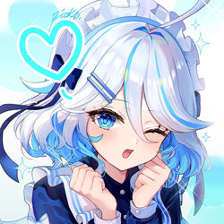 This is a pixiv picture whose title is CAFE CUTIE フリーナ.