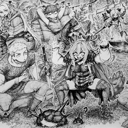 This is a pixiv picture whose title is Camping In Terra.