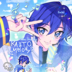 This is a pixiv picture whose title is 💙* 𝑲𝑨𝑰𝑻𝑶 * 𝑴𝒆𝒍𝒐𝒅𝒚 💙.
