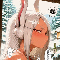 This is a pixiv picture whose title is ヒロアカ_ミルコ.