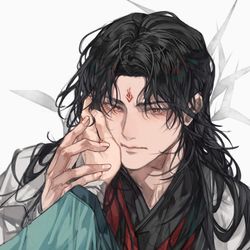 This is a pixiv picture whose title is 洛冰河.
