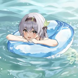 This is a pixiv picture whose title is カナヅチだったホタル.