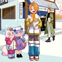 This is a pixiv picture whose title is たい焼き✨.