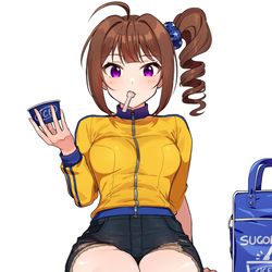This is a pixiv picture whose title is 旅マス.