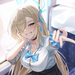This is a pixiv picture whose title is V.