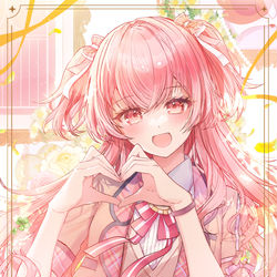 This is a pixiv picture whose title is 愛莉ちゃんお誕生日おめでとう！🎂🩷.