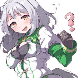 This is a pixiv picture whose title is スズカ衣装のヒシミラクル.