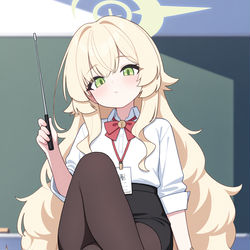 This is a pixiv picture whose title is 笑面教授.