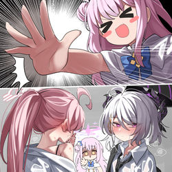 This is a pixiv picture whose title is 선생님! 선생......님?.