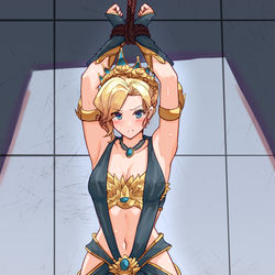 This is a pixiv picture whose title is (com) Mercy Rose Majesty.
