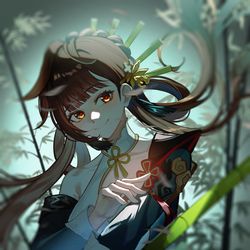 This is a pixiv picture whose title is 李素裳新装甲贺图.