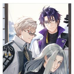 This is a pixiv picture whose title is 祝・刀剣乱舞ONLINE十周年.