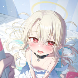 This is a pixiv picture whose title is 「お兄さ……んっ……」.